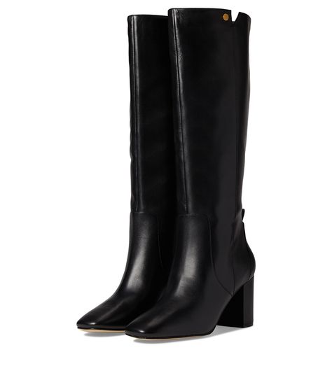 PRICES MAY VARY. Stay on-trend this season in the chic Cole Haan Chrystie Tall Boot. Pull-on style with elastic panel at inner ankle area. Fully padded insole. Arch support for additional comfort. Leather upper. Stay on-trend this season in the chic Cole Haan Chrystie Tall Boot. Pull-on style with elastic panel at inner ankle area. Fully padded insole. Arch support for additional comfort. Leather upper. Textile lining and insole. Synthetic outsole. Petite Knee High Boots, Black Leather Boots Outfit, How To Wear Thigh High Boots, Womens Tall Black Boots, Leather Boots Women Tall, Tall Black Boots Outfit, Leather Boots Outfit, Winter Shoe Trends, Long Black Boots