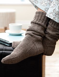 Yoga socks knitting pattern