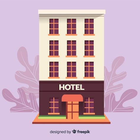 Hotel Illustration Building, Hotel Sketch, Hotel Reception Design, Hotel Illustration, Hotel Drawing, Sketch Building, Small Hotel Room, Book Building, Island Painting