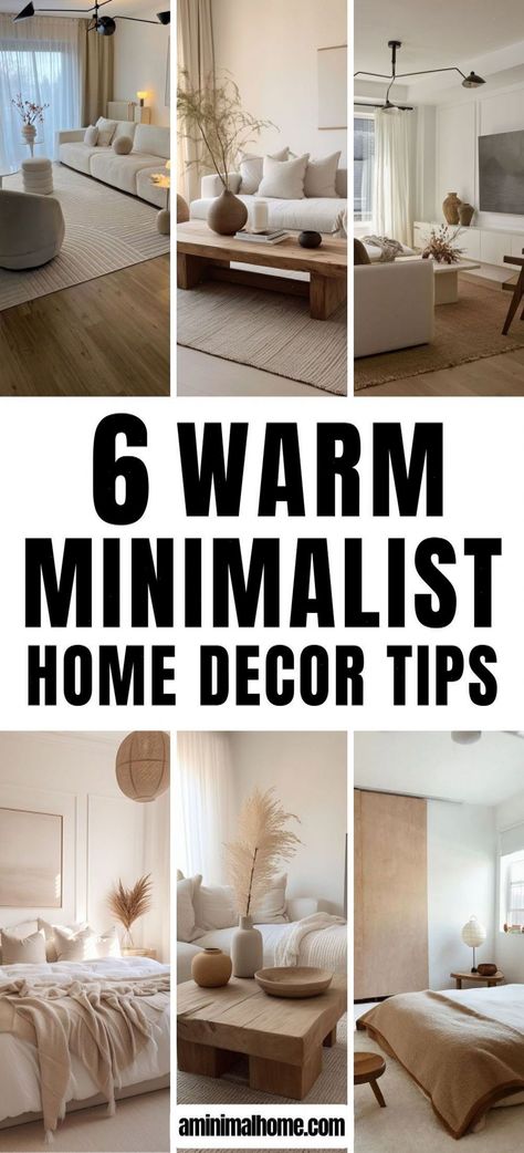 Achieve a cozy, inviting home with warm minimalism. Check out our tips on how to make your space feel comfortable and complete with less. Visit my blog for more decor ideas! #aminimalhome #minimalism #lifestyle #scandi #japandi #homedecor #lifedetox #simpleliving #design #minimalismblog #Home #Decor #DecorInspiration #in #Minimalist #HomeIdeas #Embracing #HomeStyle #Simplicity #Style #HomeDecor #InteriorInspo Scandi Minimalist Home, Warm Minimalist Home, Scandi Japandi, Warm Minimalism, Warm Home Decor, Modern Minimalist Home, Minimalism Lifestyle, Scandi Home, Japandi Style