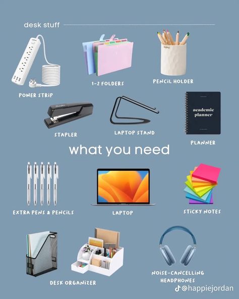 College Essentials Supplies, College Needs, College Dorm List, University Essentials, University Rooms, Dorm Room Checklist, College Dorm Room Inspiration, College Necessities, University Tips