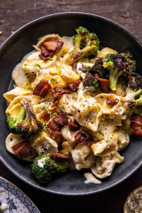 Easy Winter Dinner Recipes, Bacon Tortellini, Winter Flavors, Charred Broccoli, Half Baked Harvest Recipes, 2023 Recipes, Weekly Dinner, Winter Dinner Recipes, Harvest Recipes