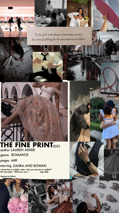 The Fine Print Characters, The Fine Print Series, The Fine Print Fanart, The Fine Print Book, Fine Print Aesthetic, The Fine Print Aesthetic, The Fine Print Lauren Asher, Books Edits, The Secret History Aesthetic