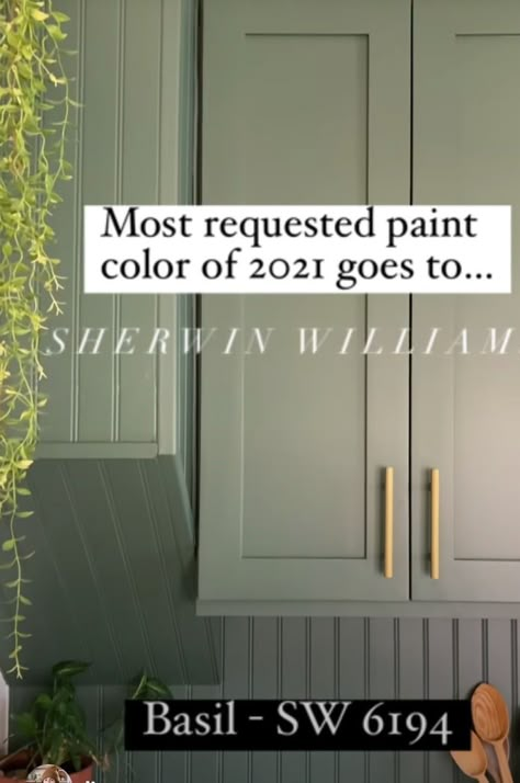 Green Cabinets Paint Colors, Best Green Paint For Kitchen Cabinets, Sage Laundry Room, Green Cabinet Paint Colors, Laundry Room Paint Color, Sage Green Paint, Green Laundry, Farmhouse Paint Colors, Paint Color Inspiration