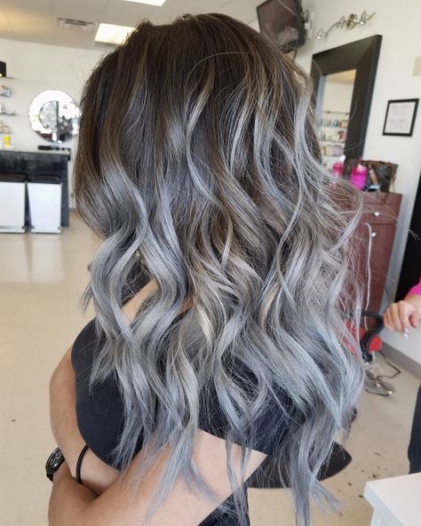 Ash Brown Hair Color Ideas, Ash Grey Hair, Ashy Hair, Ash Brown Hair Color, Brown Hair Color Ideas, Silver Blonde Hair, Ash Brown Hair, Brown Ombre Hair, Subtle Beauty