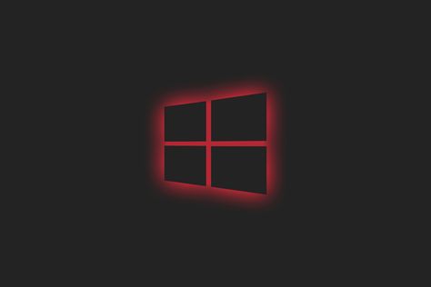 Neon Red Phone Icon, Windows 10 Logo, Hi Tech Wallpaper, Microsoft Wallpaper, Red Windows, Tato Geometris, Cool Desktop Wallpapers, Wallpaper Windows 10, Pc Desktop Wallpaper