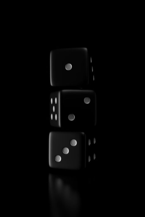 Light and shadow of dice Premium Photo | Premium Photo #Freepik #photo #light Photos With Black Background, Things That Are Black, Black Things Photography, Black Objects Aesthetic, Black Things Aesthetic, Black Photography Dark, Black Colour Aesthetic, Black On Black Photography, Matt Black Aesthetic