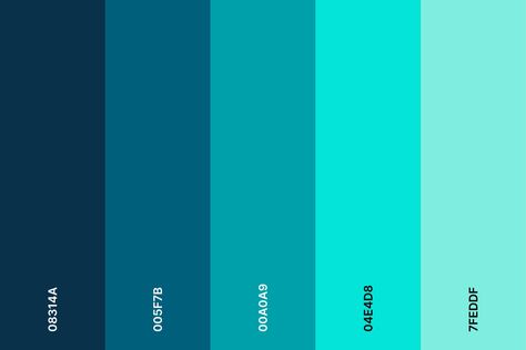 15+ Best Teal Color Palettes (Colors that Go with Teal) – CreativeBooster Teal Color Palettes, Teal Colour Palette, Color Palette Swatches, Blue Pallets, Teal Palette, Teal Color Palette, Teal Color Schemes, Turquoise Color Palette, Doodle Notes