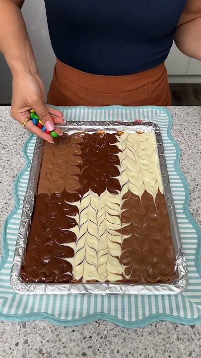 My grandma taught me how to make pretzel bark 🥰 #shorts #short #food #recipe #shortvideo #candy Bark Recipes Easy, The Shaba Kitchen, How To Make Pretzels, Candy Bark Recipes, Eclair Dessert, Christmas Bark Recipes, Pretzel Bark, Bark Recipes, Candy Bark