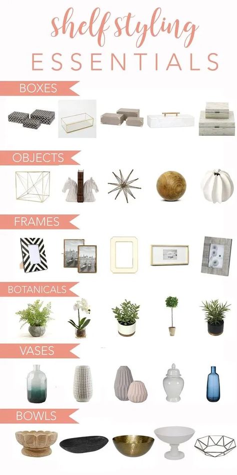 How To Style Shelves Living Room, Style Shelves, Shelf Decor Living Room, Styling Shelves, Interior Vintage, Bookshelf Styling, Living Room Shelves, Room Shelves, Baby Shower Decor