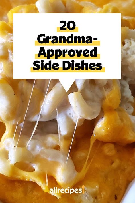 Side Dishes With Ground Beef, Quick And Easy Dinner Recipes With Mac And Cheese, Best Side Dishes To Take To A Party, Meal Ideas With Sides, Easy Brunch Side Dishes, Old Fashion Side Dishes, Birthday Dinner Sides, Side Dish Ideas For Dinner Easy, Side Dishes For One Person