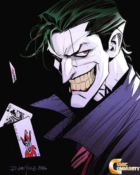 #joker Joker E Harley Quinn, Image Joker, 3 Jokers, Dan Mora, Jokers Wild, Joker Drawings, Joker Comic, Der Joker, Joker Artwork