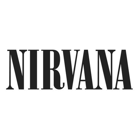 Nirvana Logo, Nirvana Music, Nirvana Smiley Face, Nirvana Band, Coffee Tattoos, Redbubble Stickers, Black And White Stickers, Band Art, Band Wallpapers