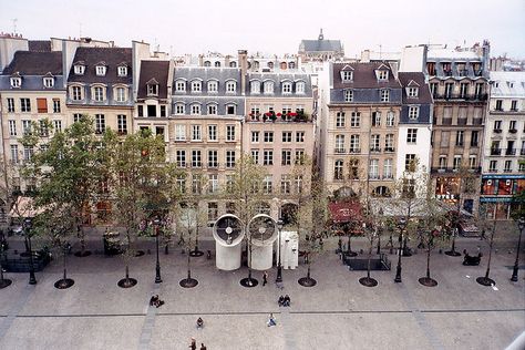 Paris Townhouses by Philip Belfer, via Flickr Empire Architecture, Centre Pompidou Paris, French Exterior, Paris Home, Centre Pompidou, Visit Paris, Paris City, Most Beautiful Cities, Little Houses