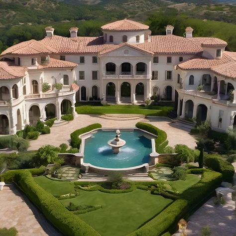 Mediterranean Italian Villa Plans Best Luxury Home Architect Mansions Castles Luxorius House, Italian Mansion Floor Plan, European Mansion Exterior, Tuscan Villa Floorplan, Greece Mansion, Mediterranean Mansion Exterior, Roman House Design, Italian Style Mansion, Italian Mansion Exterior