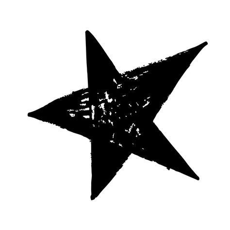 Grunge Star, Black And White Png, Youtube Branding, Star Doodle, Doodle Png, Drawing Stars, Hand Doodles, Graphic Design Cards, Star Illustration