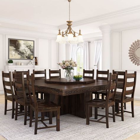 Modern square dining table