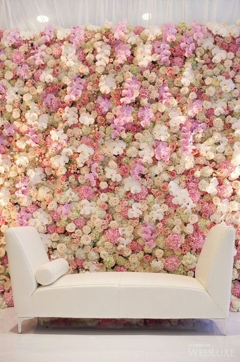 9 Cliché Wedding Decor Ideas That Are NOT Trending Anymore! | WedMeGood Karen Tran, Hiasan Perkahwinan, Photo Backdrop Wedding, Sea Stars, Wall Backdrops, Deco Floral, Wedding Stage, Flower Backdrop, Modern Flower