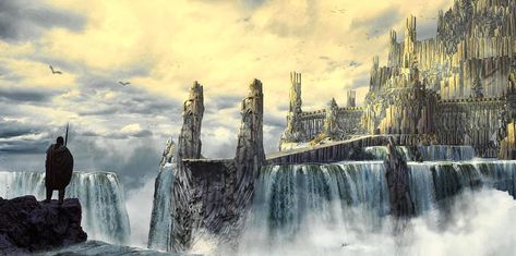 What is Valhalla in Norse Mythology? Valhalla Viking, Warrior Spirit, Fantasy City, Viking Age, Famous Places, Norse Mythology, Cthulhu, Beautiful Buildings, Loki