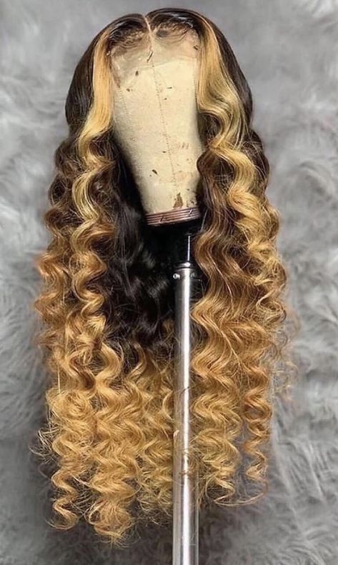 Human Hair Wigs Colored, Blond Rose, Blond Ombre, Sew Ins, Human Virgin Hair, Hair Laid, Front Lace Wigs Human Hair, Lace Hair, Baddie Hairstyles