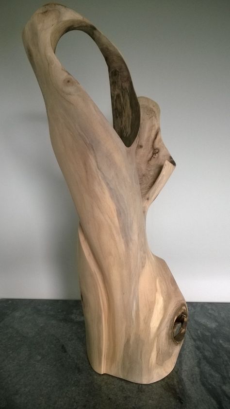 wood sculpture in progress Abstract Wood Carving, Driftwood Art Sculpture, Woodsy Decor, Wood Sculpture Art, Wood Wall Design, Driftwood Furniture, Driftwood Projects, Driftwood Sculpture, Wood Carving Designs