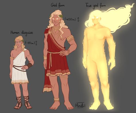 Deimos God Greek Mythology, Hephaestus X Aphrodite, Aether Greek Mythology, Tall Character Design, Greek Gods Fanart, Greek God Design, Greek Character Design, God Oc Design, Greek Gods Art