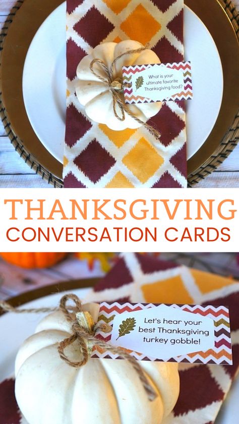 Thanksgiving Table Questions, Thanksgiving Table Talk, Thanksgiving Conversation Starters, Thanksgiving Questions, Table Topics, Free Printable Thanksgiving, Family Dinner Table, Best Thanksgiving Recipes, Thanksgiving 2020