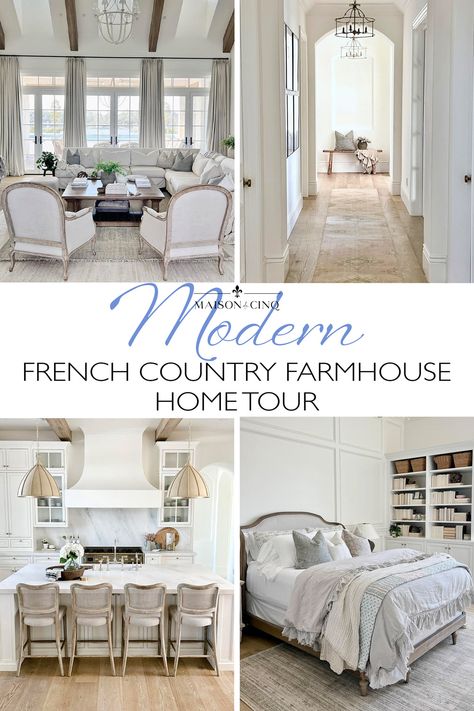 French Country Modern Farmhouse, Modern French Country Design, Modern French Country Dining Room, Modern French Country Decorating, Modern French Country Kitchen, French Country Interior, French Country Modern, Country Interior Design, French Farmhouse Style