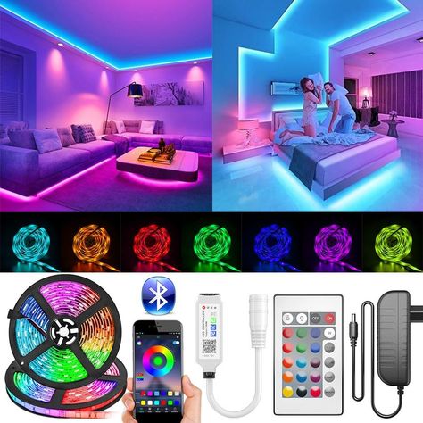 Certification: CCC Certification: ce Certification: ROHS Occasion: living room Strip type: SMD Average Life (hrs): 5000 Power Generation: Switch Item Type: Strip Waterproof: Yes Power Consumption (W/m): 2.88W/m Is Smart Device: Yes Color Temp(K): RGB Voltage: 12V Power Source: DC LED Chip Model: SMD5050 Model Number: 5050 Specifications (light beads / m): 5050 LEDs Number/M: 5050 LED Strip light Power supply: DC 12V Power Adapter Remote control battery: No CR2025 battery IR controller: 5M contro Upstairs Kitchen, Bedroom Upstairs, Pergola Gazebo, Kitchen Porch, Festival Atmosphere, Tv Lighting, Tv In Kitchen, Led Lighting Bedroom, Waterproof Led Lights