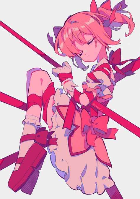 Mahō Shōjo Madoka Magica, Mahō Shōjo, 5 Anime, Puella Magi Madoka Magica, Madoka Magica, 만화 캐릭터, Funky Art, Art Inspiration Drawing, Magical Girl