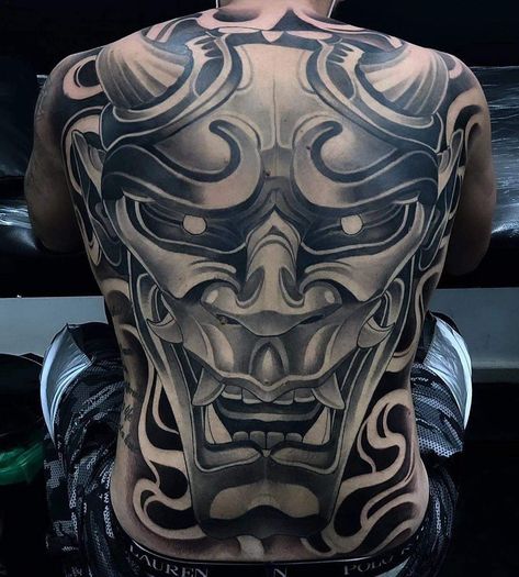 Hannya Maske Tattoo, Hanya Mask Tattoo, Japanese Hannya Mask, Barbed Wire Tattoos, Tattoo Japanese Style, Hannya Mask Tattoo, Egyptian Tattoo Sleeve, Cherub Tattoo, Hannya Mask