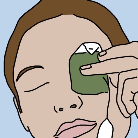 LittleThings.com : Remedy #2: Grab A Tea Bag : 10 Brilliant At-Home Remedies For Painful Styes -- Placing a bag of green tea on your stye is great for fighting bacteria and bringing down swelling. According to Healthline, "Boil water and... let the tea steep for about one minute. Then wait until the tea bag cools... Keep it on your eye for about five to 10 minutes." Sty Remedy How To Get Rid, Natural Stye Remedies, Sty Eye Remedies How To Get Rid, Sty In Eye Remedies, Get Rid Of Stye, Stye Remedies, Teabags For Eyes, Stye Remedy, Eye Stye Remedies