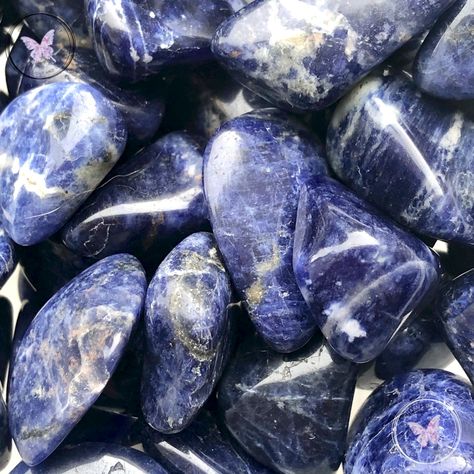 Sodalite Healing Properties | Sodalite Meaning | Benefits Of Sodalite | Metaphysical Properties Of Sodalite | Charms Of Light - Healing If I Was A Trend, Witchy Office, Sodalite Meaning, Dark Pearl, Sodalite Jewelry, Light Healing, Red Monster, Snow Dog, Sodalite Necklace