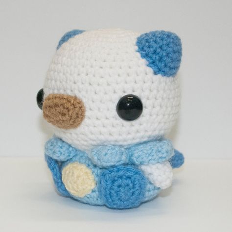 {[No Pattern]} Oshawott by Heartstringcrochet.deviantart.com on @DeviantArt Anime Crochet, Pokemon Crochet, Pokemon Crochet Pattern, Crochet Pokemon, Pokemon Pattern, Pokémon Art, Free Aesthetic, Plushie Patterns, Aesthetic Crochet