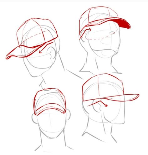 Hat ✨#howtodraw . Credi Bahasa Jepun, Desen Realist, Výtvarné Reference, Seni Dan Kraf, 캐릭터 드로잉, 인물 드로잉, Anatomy Drawing, Anime Drawings Tutorials, Drawing Clothes