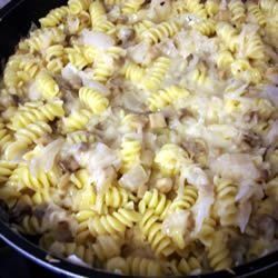 Lazy Pierogi Recipe, Lazy Pierogi, Twisted Pasta, Pierogi Casserole, Pasta Fresh, Pierogi Recipe, Farmers Cheese, Rotini Pasta, Dinner Sides