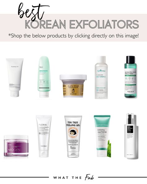 Korean Exfoliator, Exfoliate Face Products, Under Eye Wrinkle Cream, Best Exfoliators, Natural Face Cleanser, Exfoliating Pads, Skin Lightener, Skincare Secrets, Serious Skin Care