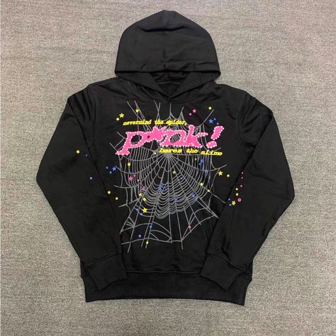 Tracksuits For Men, Spider Men, Man Spider, High Street Fashion, Puff Print, Hoodie Set, Young Thug, Hoodie Men, Oversized Top