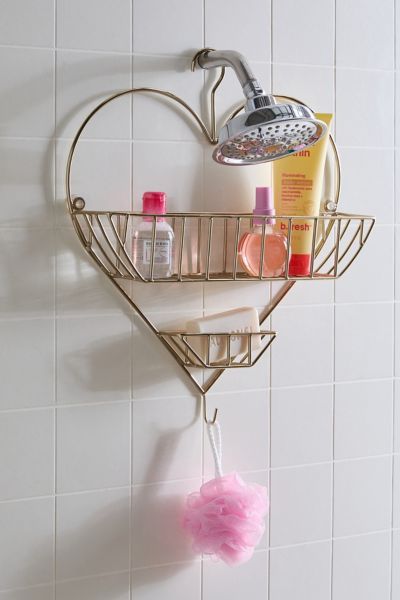 Cool Bathroom Accessories, Gen Z Bathroom Decor, Shower Rack Aesthetic, Funky Bathroom Ideas Apartment, Dorm Bathroom Aesthetic, Cute Bathroom Ideas Aesthetic, College Apartment Bathroom Ideas, Cute College Apartment Ideas, Rental Apartment Bathroom