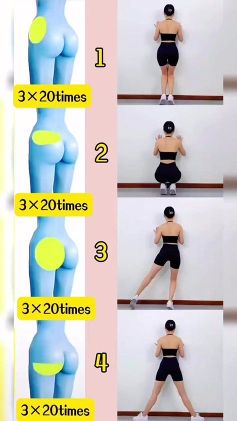 Bigger Buttocks Workout Exercises, Latihan Yoga, Quick Workout Routine, Buttocks Workout, Workout Without Gym, Trening Fitness, Formda Kal, Bodyweight Workout Beginner, Weight Workout Plan