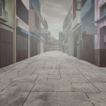 alley,street,road,house,shop,window,door,city,sky,brick,anime,animation,cartoon Alley Background, Road Background, Asphalt Road, Road House, Anime Animation, Wooden Street, Anime City, Animation Cartoon, City Sky