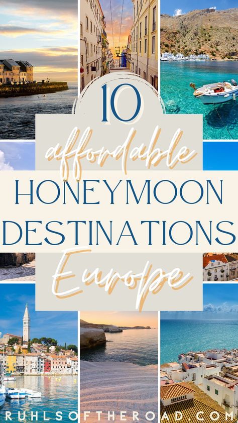 Underrated Honeymoon Destinations, Inexpensive Honeymoon Destinations, Good Honeymoon Destinations, Spain Honeymoon Destinations, Honeymoon In Croatia, Simple Honeymoon Ideas, Second Honeymoon Ideas, Affordable European Destinations, Portugal Honeymoon Itinerary