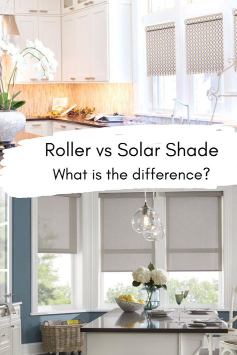 Solar Blinds Roller Shades, Blinds For Kitchen Window Ideas, Family Room Shades, Blinds Galore, Roller Shades Living Room, Modern Roller Shade, Solar Blinds, Rolling Shades, Faux Blinds