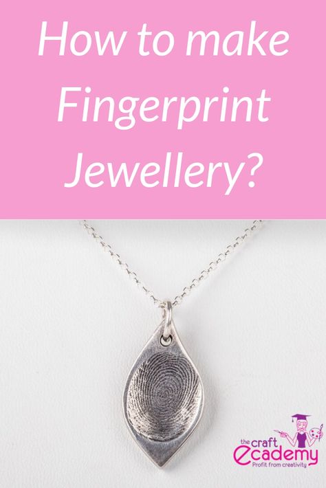 Fingerprint Jewelry Diy, Silver Clay Jewelry, Fingerprint Jewelry Memorial, Thumbprint Jewelry, Fingerprint Jewellery, Keepsake Ideas, Handmade Jewelry Business, Art Clay Silver, Cap Art