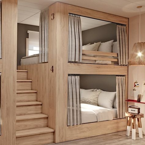 A New Age @lifehousehotels . . . #sheetseverywhere #revival #revivalnewyork #boutique #boutiquehotel #luxury #luxurylifestyle #travel… Castle Beds, Gömda Rum, Tent Beds, Casa In Pallet, Tree House Bed, Bunk Room Ideas, Beds Storage, Beds Loft, Trundle Beds