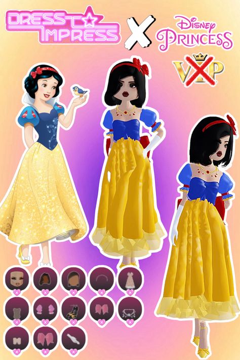 • 🏵️ • - #fyp #dti #dresstoimpress #dress #to #impress #roblox #dtiideas #aesthetic #outfitideas #dresstoimpressideas #idea #board #pin #robloxpin #robloxdti #robloxdresstoimpress Snow White Dti Outfit, Dti Theme Fairytale No Vip, Dress To Impress Outfits Roblox Game Theme Disney Princess, Dress To Impress Theme Prince Or Princes, Dti Theme Prince Or Princess, Dti Princess Outfit Ideas Non Vip, Princess Dti Outfit No Vip, Dress To Impress Roblox Non Vip, Dress To Impress Roblox Princess