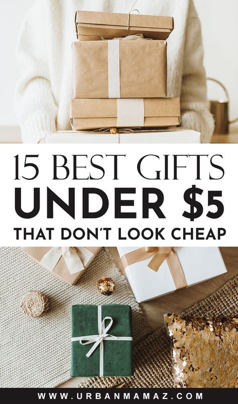 Gifts Under $5 That Don’t Look Cheap Gifts Under £5, Easy Cheap Gift Ideas, Affordable Gift Ideas Friends, Christmas Gift Ideas For Friends Cheap, Cheap Birthday Gifts For Women, Cheap Birthday Gifts For Friends, Cute Inexpensive Gift Ideas, Easy Affordable Christmas Gifts, Budget Gifts For Friends