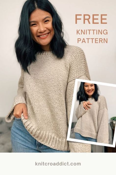 Knitting patterns free sweater