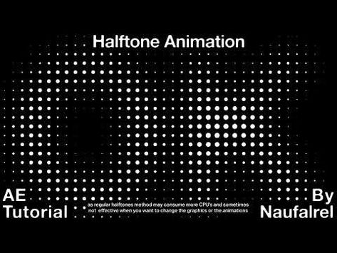 After Effects Halftone Animation with Card Dance Simulation | No Plugin - YouTube Halftone Animation, After Effects Tutorials, Halftone Effect, After Effect Tutorial, Motion Graphic, After Effects, Motion Design, Motion Graphics, Poster Design