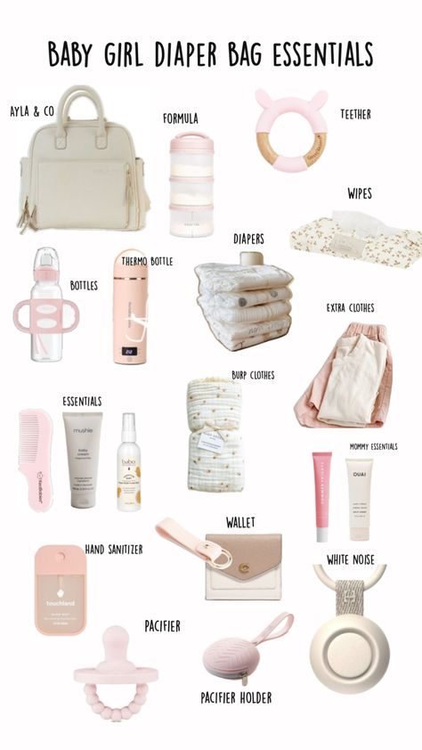 Mom To Be Essentials, Diaper Bag Aesthetic, Diaper Bag Checklist Newborn, Baby Bag For Hospital, Diaper Bag Must Haves, First Time Mom Must Haves, Baby Diaper Bag Essentials, Newborn Diaper Bag, Baby Bag Essentials